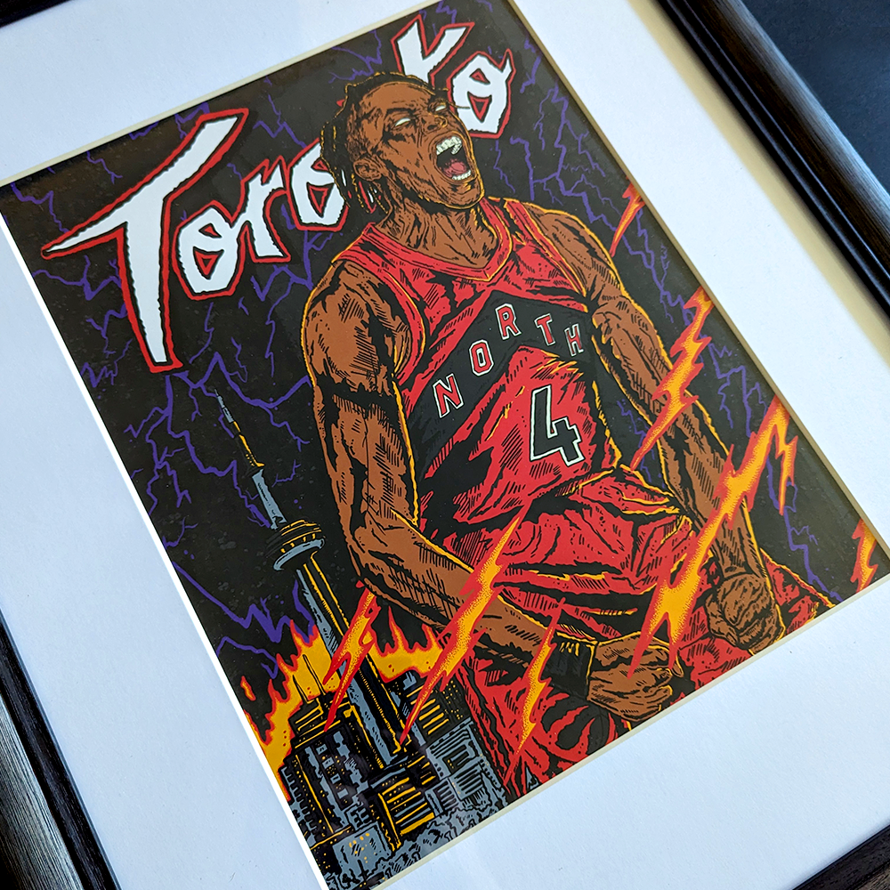 Scottie Barnes Poster - Toronto Raptors