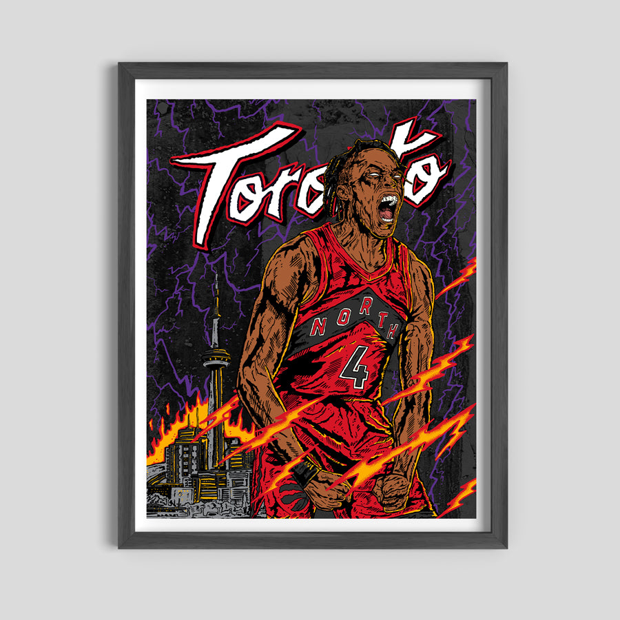 Scottie Barnes Poster - Toronto Raptors